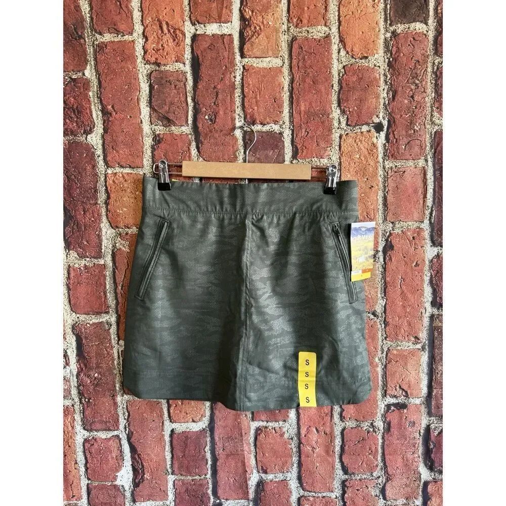 Orvis Womens Green Camo Athletic Skort NWT Size XL